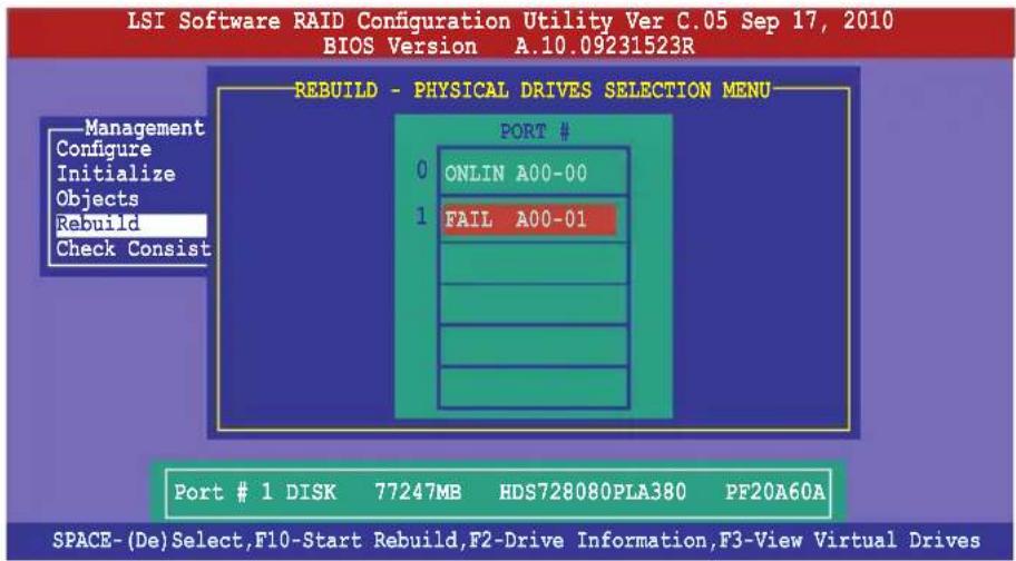ASUS Z9NA-D6C - Rebuilding failed drives - 2