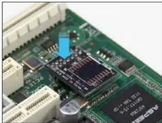 ASUS Z9NA-D6C - Installing ASMB6 management board - 2