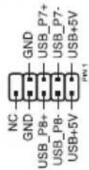 ASUS Z9NA-D6C - USB connectors (10-1 pin USB56, USB78; A-Type USB9) - 2