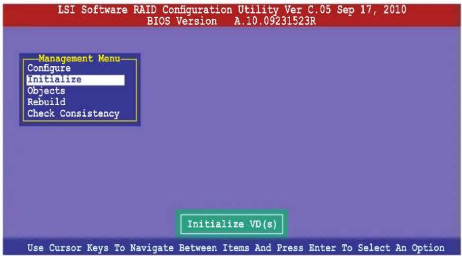 ASUS Z9NA-D6C - Using the Initialize command - 1