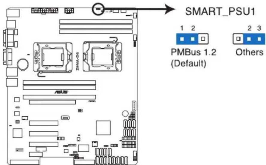 ASUS Z9NA-D6C - PMBus 1.2 PSU select jumper (3-pin SMART\_PSU1) - 1