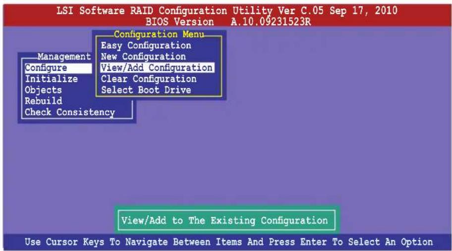 ASUS Z9NA-D6C - Adding a new RAID configuration - 1