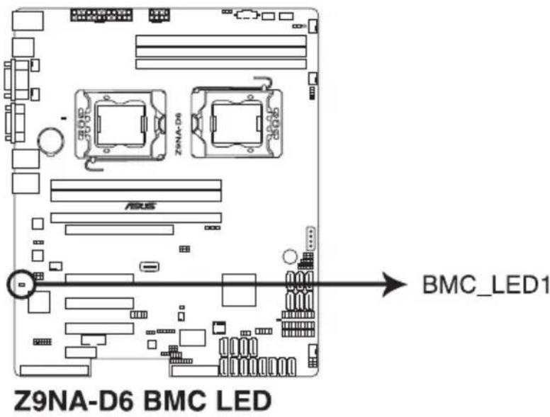 ASUS Z9NA-D6C - Baseboard Management Controller LED (BMC\_LED1) - 1