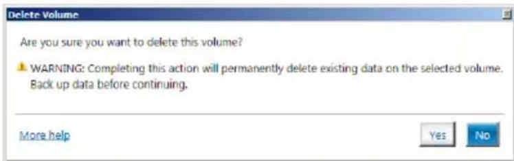 ASUS Z9NA-D6C - To delete a volume: - 2