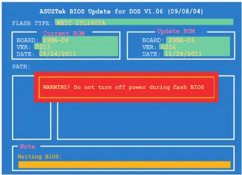 ASUS Z9NA-D6C - Updating the BIOS file - 1