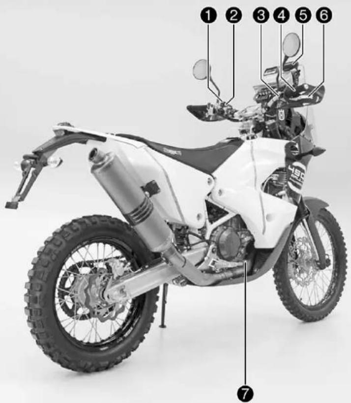 HUSQVARNA FR 450 Rally (2016) - FAHRZEUGANSICHT 11 - 1