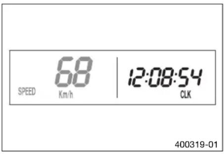 SPEED 68 Km/h 12:08:54 CLK 400319-01