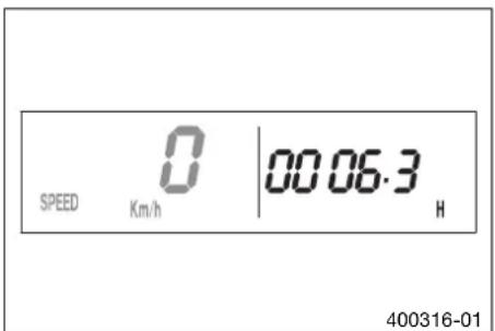 SPEED 0 | 00.06.3 Km/h H 400316-01