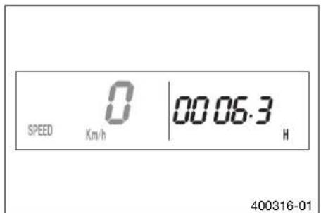 SPEED 0 | 00.06.3 Km/h H 400316-01