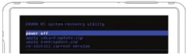 COWON Plenue A5 - How to use recovery mode - 2