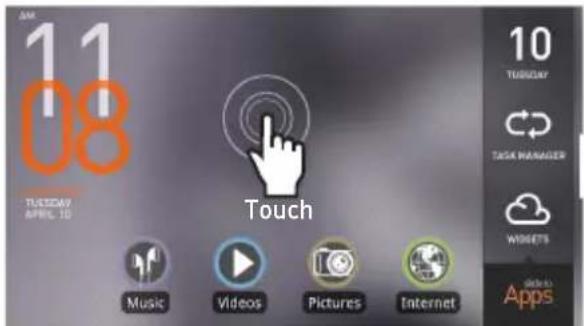 COWON Plenue A5 - Basic Use + Home Screen - 5