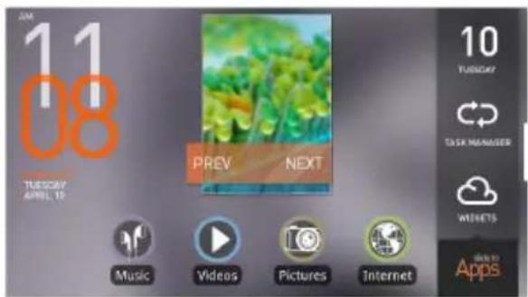 COWON Plenue A5 - + Using Widgets - 2