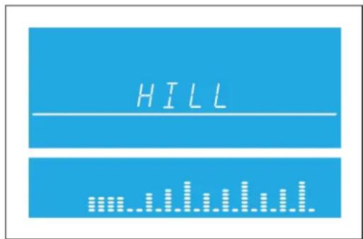 Life Fitness E1 Track Connect - Training „Hill“ (Hügel) (Erfahren – Fit) - 1