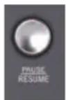 Life Fitness E3 Track Connect - TASTE „PAUSE/RESUME“ (PAUSE/FORTSETZEN) - 1