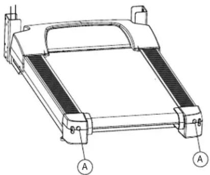 Life Fitness Treadmill Desk - Justieren (Zentrieren) einer neuen oder bestehenden Lauffl äche - 1