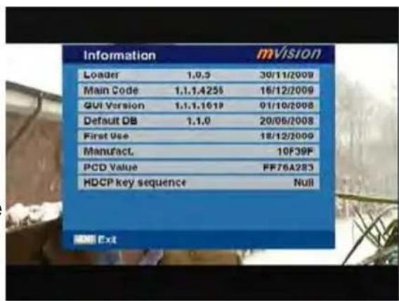MVision HD-100S - Information - 1