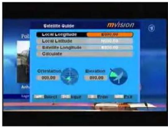 MVision HD-100S - Satellite Guide - 1
