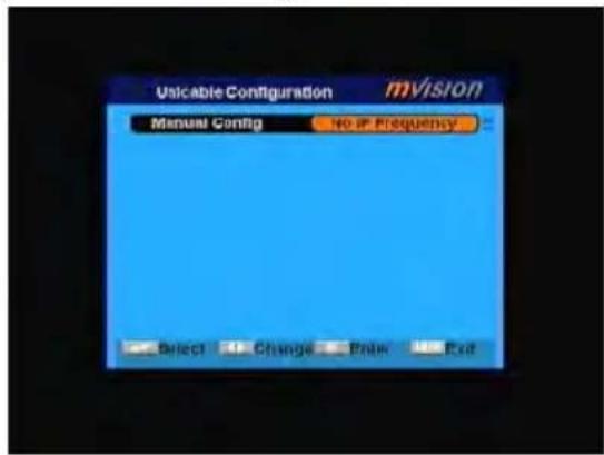 MVision HD-100S - Unicable Configuration - 1