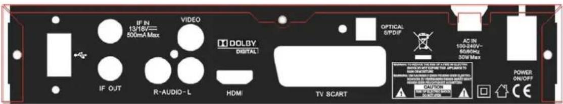 MVision HD-400S - REAR PANEL - 1