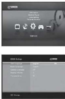MVision HD-300N - III-1. OSD CONFIGURATIE - 1