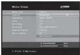 MVision HD-300N - II-3 MOTOR SETUP - 3