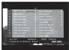 MVision HD-300N - Detail Channel List - 3