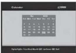 MVision HD-300N - IV-3. Calendário - 3