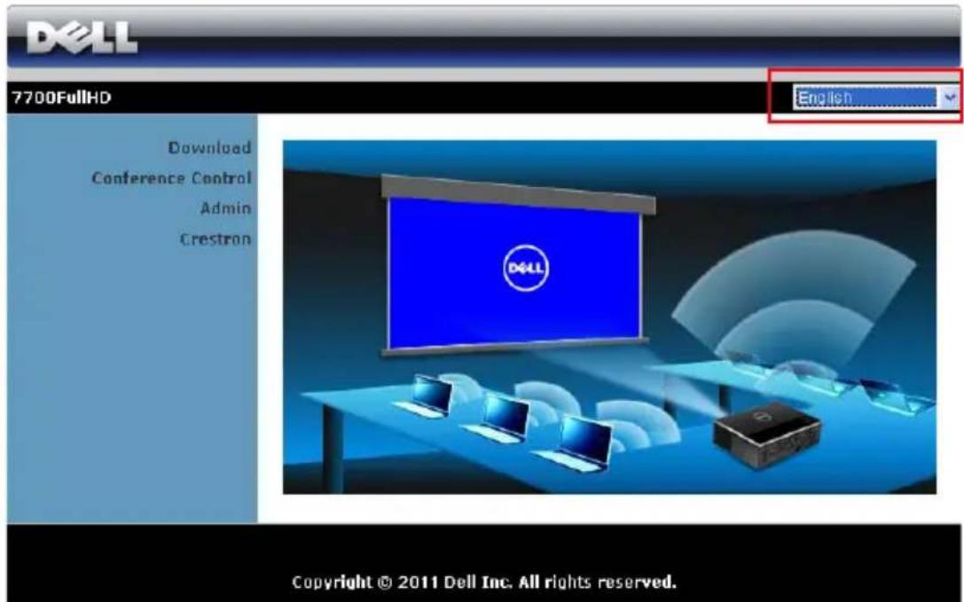 Dell 7700FullHD Download Conference Control Admin Crestron English Copyright © 2011 Dell Inc. All rights reserved.