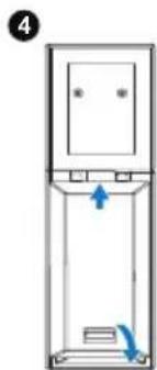 DELL 7700 Full HD - Installing the Remote Control Batteries - 6