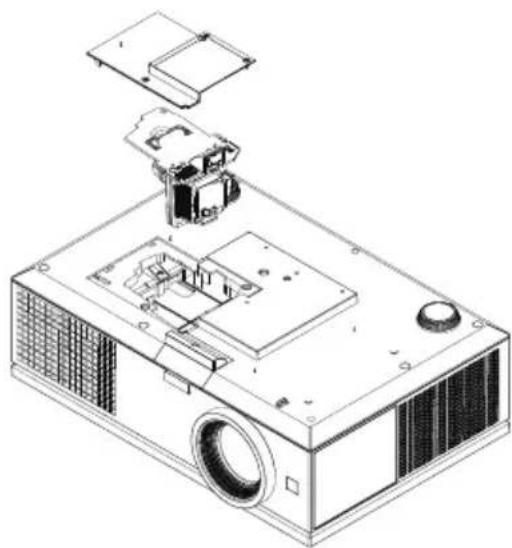 DELL 7700 Full HD - Changing the Lamp - 2