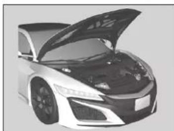 Acura NSX (2020) - Opening the Hood - 3