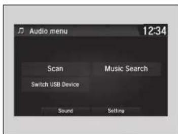 Acura NSX (2020) - Audio System Basic Operation - 2
