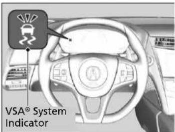 Acura NSX (2020) - Vehicle Stability Assist™ (VSA®), aka Electronic Stability Control (ESC), System - 1