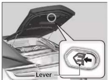Acura NSX (2020) - Emergency Hatch Opener - 1