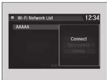 Acura NSX (2020) - ■ Wi-Fi mode (setting for the first time) - 2