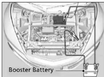 Acura NSX (2020) - Jump Starting Procedure - 2