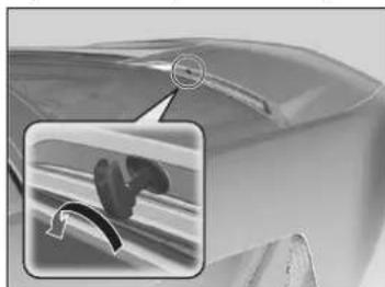 Acura NSX (2020) - What to Do When Unable to Open the Hatch - 1