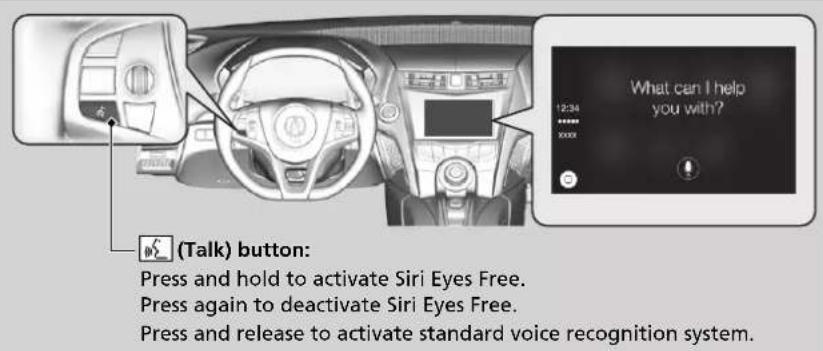 Acura NSX (2020) - Operating Apple CarPlay with Siri Eyes Free - 1
