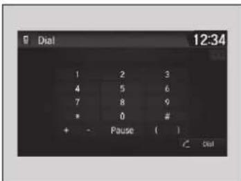 Acura NSX (2020) - ■ To make a call using the imported phonebook - 1