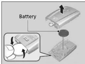 Acura NSX (2020) - Battery type: CR2032 - 1