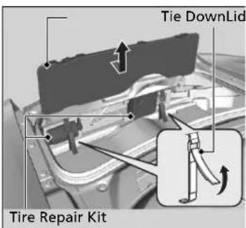 Acura NSX (2020) - Getting Ready to Temporarily Repair the Flat Tire - 1