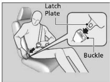 Acura NSX (2020) - Fastening a Seat Belt - 2