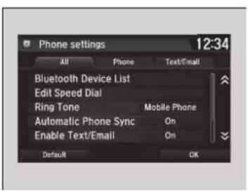 Acura NSX (2020) - Phone Setup - 1