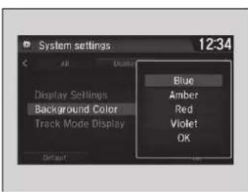 Acura NSX (2020) - Display Setup - 2
