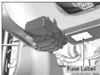 Acura NSX (2020) - Driver's Side Interior Fuse Box - 1