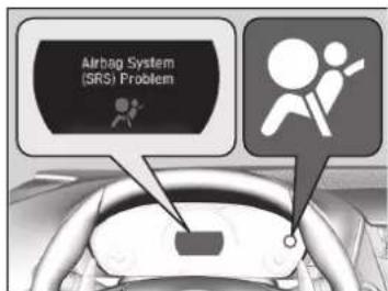 Acura NSX (2020) - ■ Supplemental Restraint System (SRS) Indicator - 1