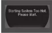 Acura NSX (2020) - Driver Information Interface Warning and Information Messages - 54