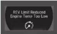 Acura NSX (2020) - Driver Information Interface Warning and Information Messages - 49
