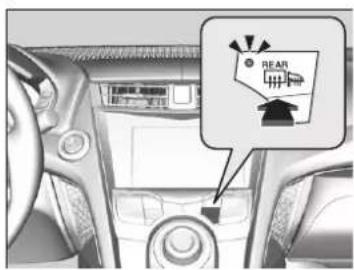 Acura NSX (2020) - Rear Defogger/Heated Door Mirror Button - 1