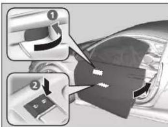 Acura NSX (2020) - Locking a Door Without Using a Key - 1